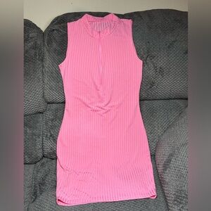 Pink Bodycon Dress